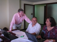 Photo of Tim Magee at a training workshop for nonprofit organizations