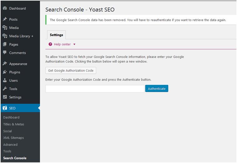 How to Authenticate Yoast Sitemaps.