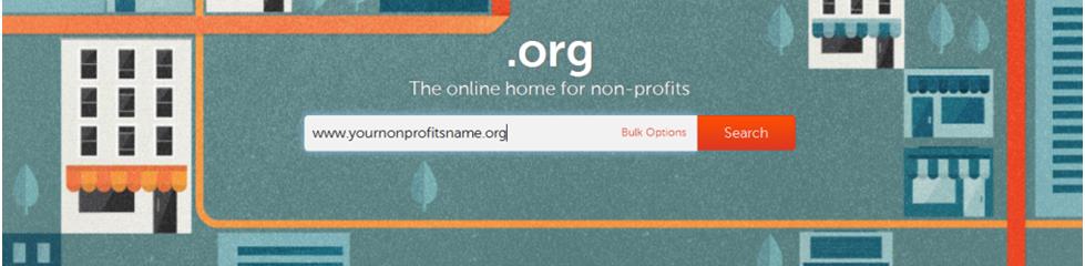 How to Create a Website to Increase Online Fundraising: How to register your nonprofits name.